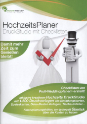 : Appsmaker HochzeitsPlaner DruckStudio mit Checkliste