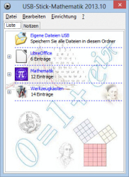 : USB-Stick-Mathematik v.2013.10