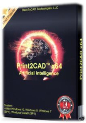 : BackToCAD Technologies Print2CAD 2019 DV 19.30