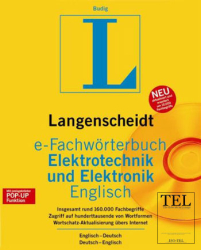 : Langenscheidt E-Fachwörterbuch Elektrotechnik