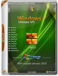 : Windows 7 Ultimate Sp1 x64 Usb 3.0 Jan2019