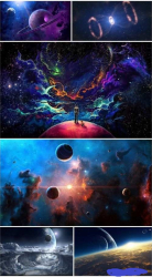 : Sci Fi Space Wallpaper